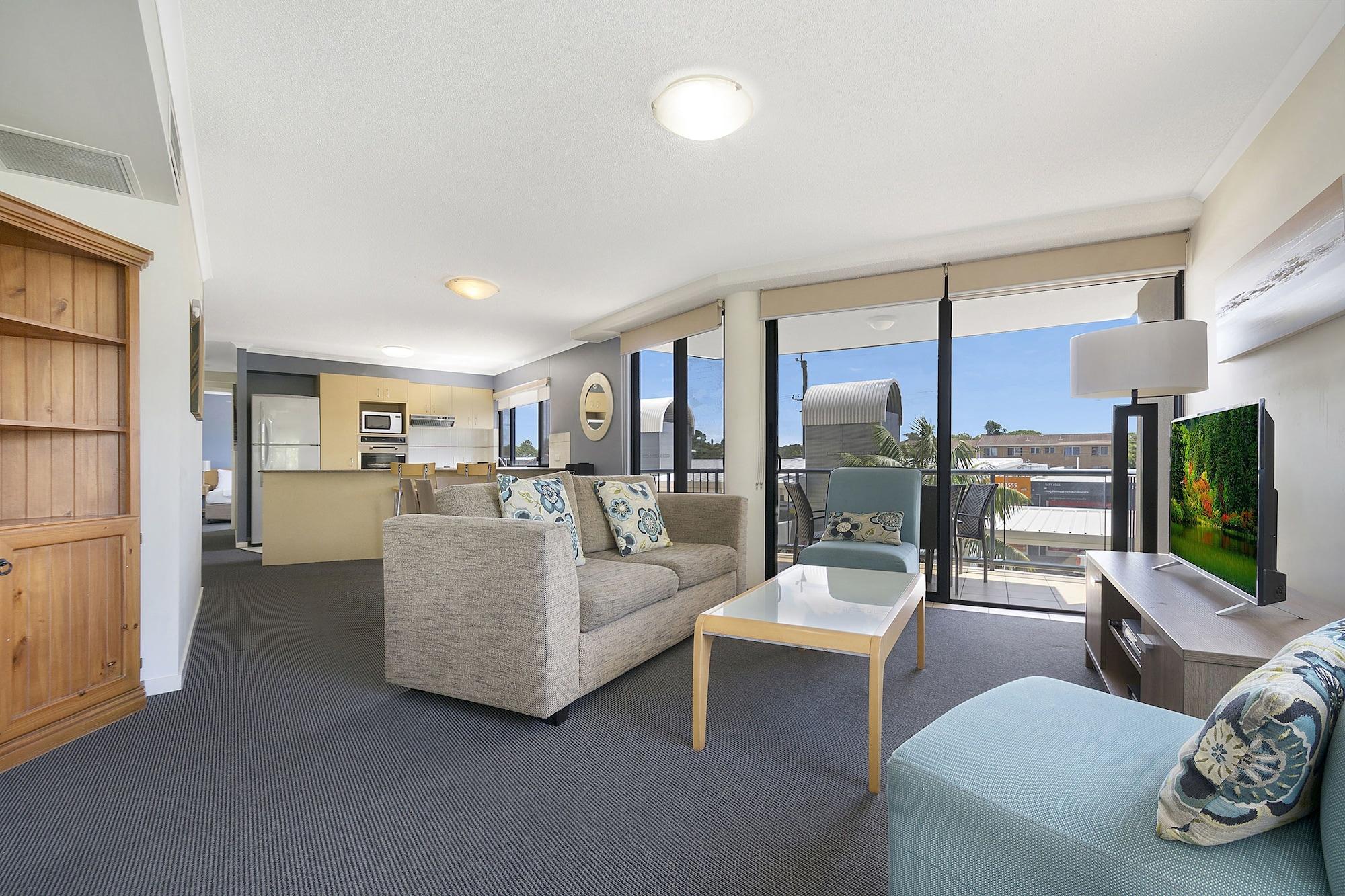 Aparthotel Breakfree Grand Pacific Caloundra Exterior foto