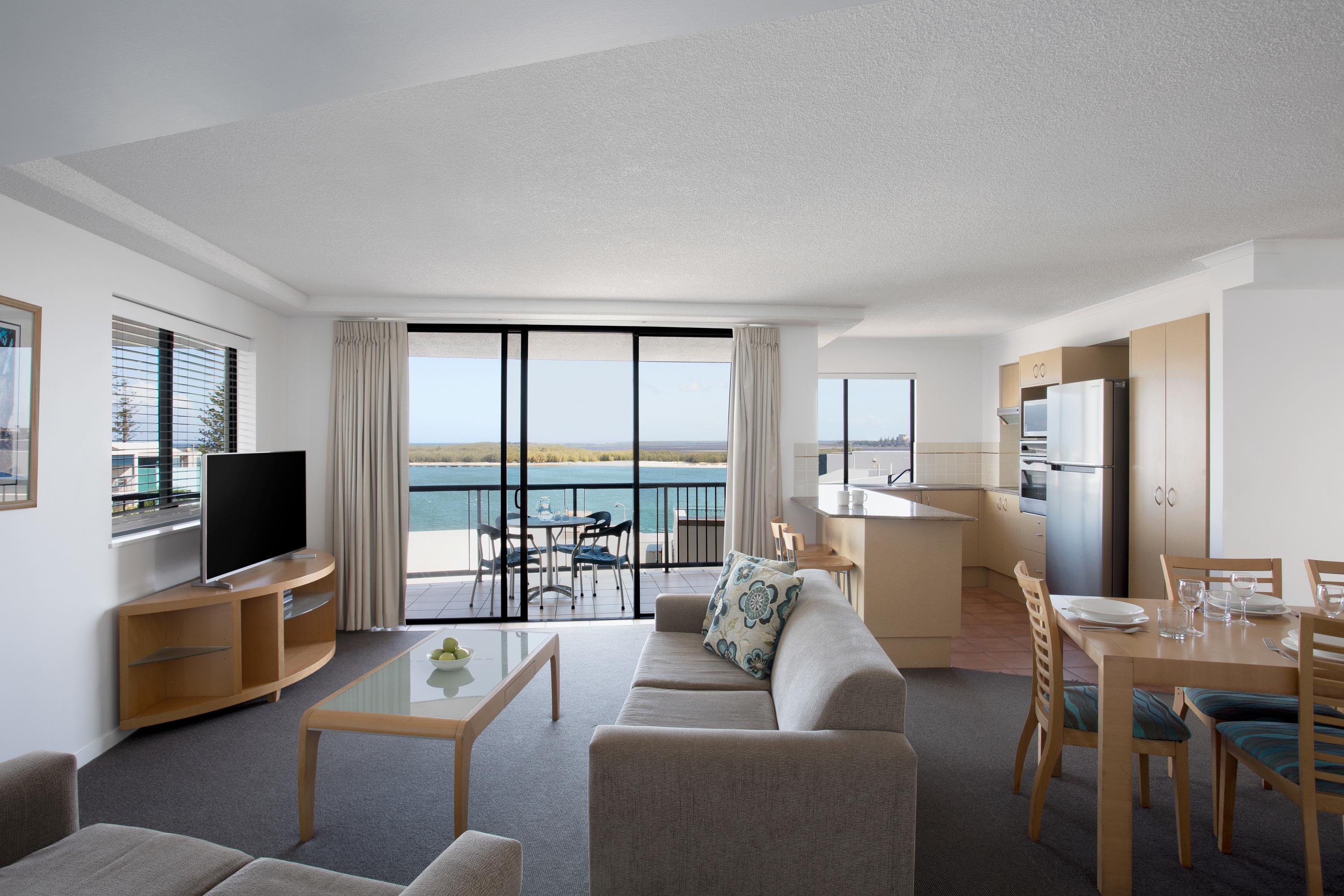 Aparthotel Breakfree Grand Pacific Caloundra Exterior foto