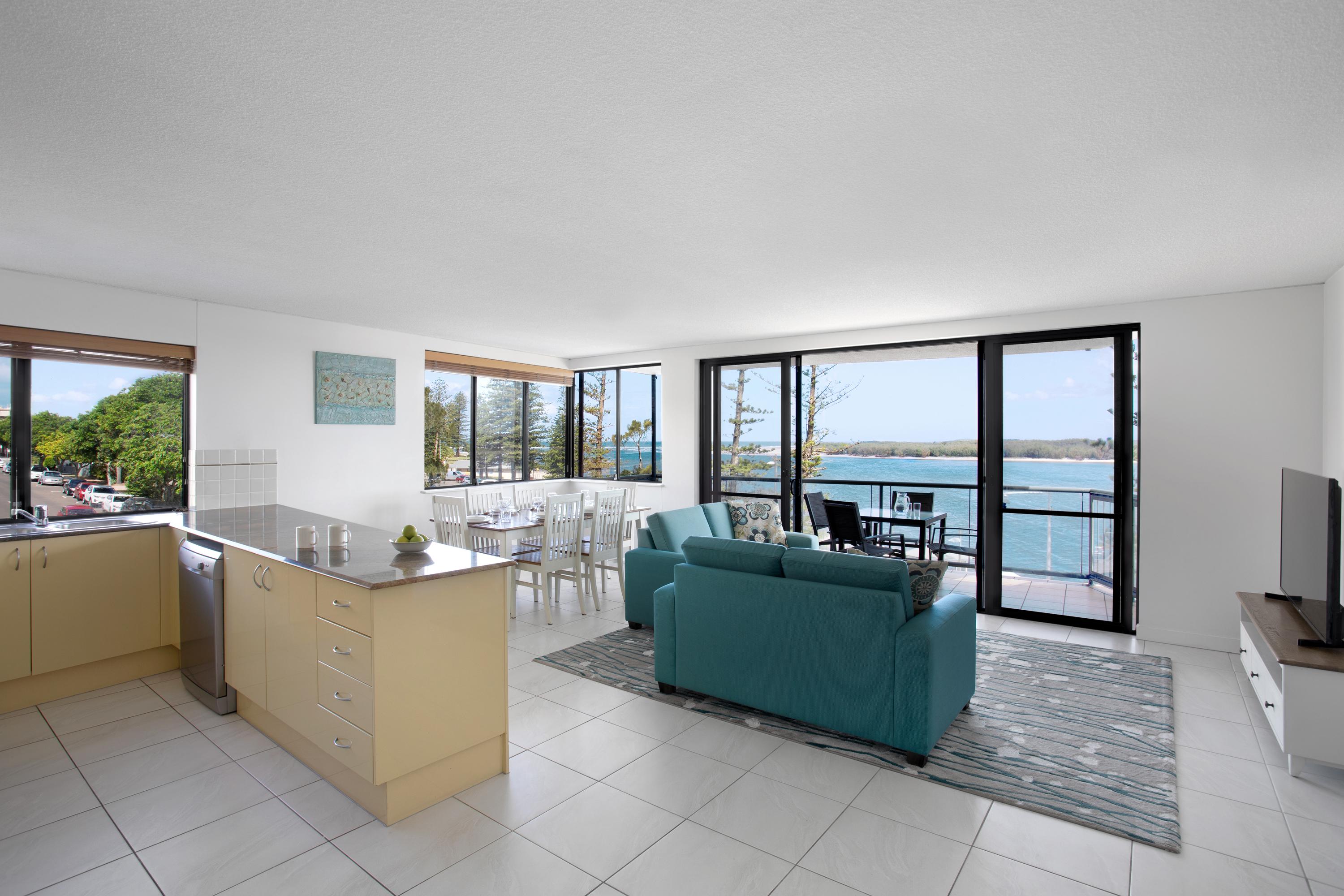 Aparthotel Breakfree Grand Pacific Caloundra Exterior foto