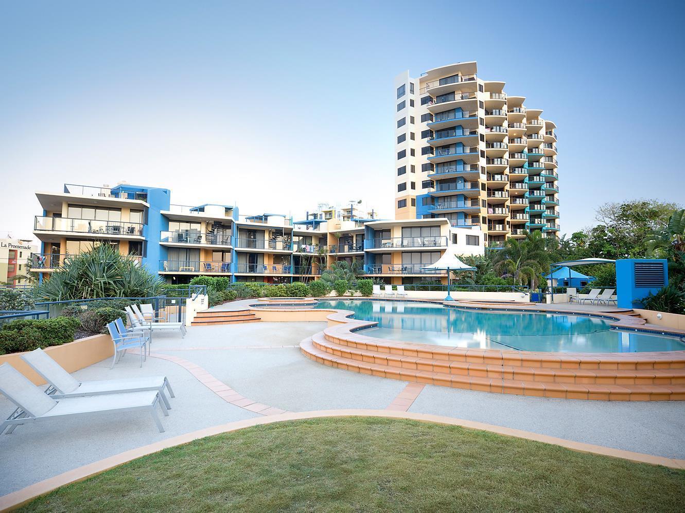 Aparthotel Breakfree Grand Pacific Caloundra Exterior foto