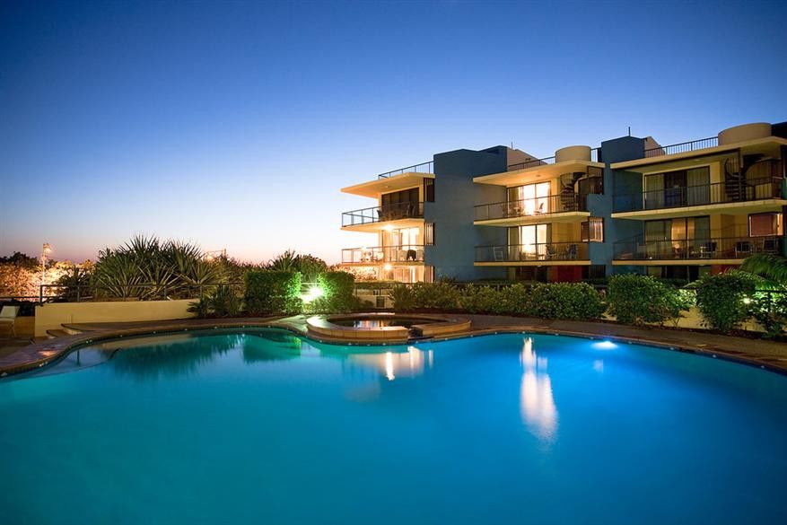 Aparthotel Breakfree Grand Pacific Caloundra Exterior foto