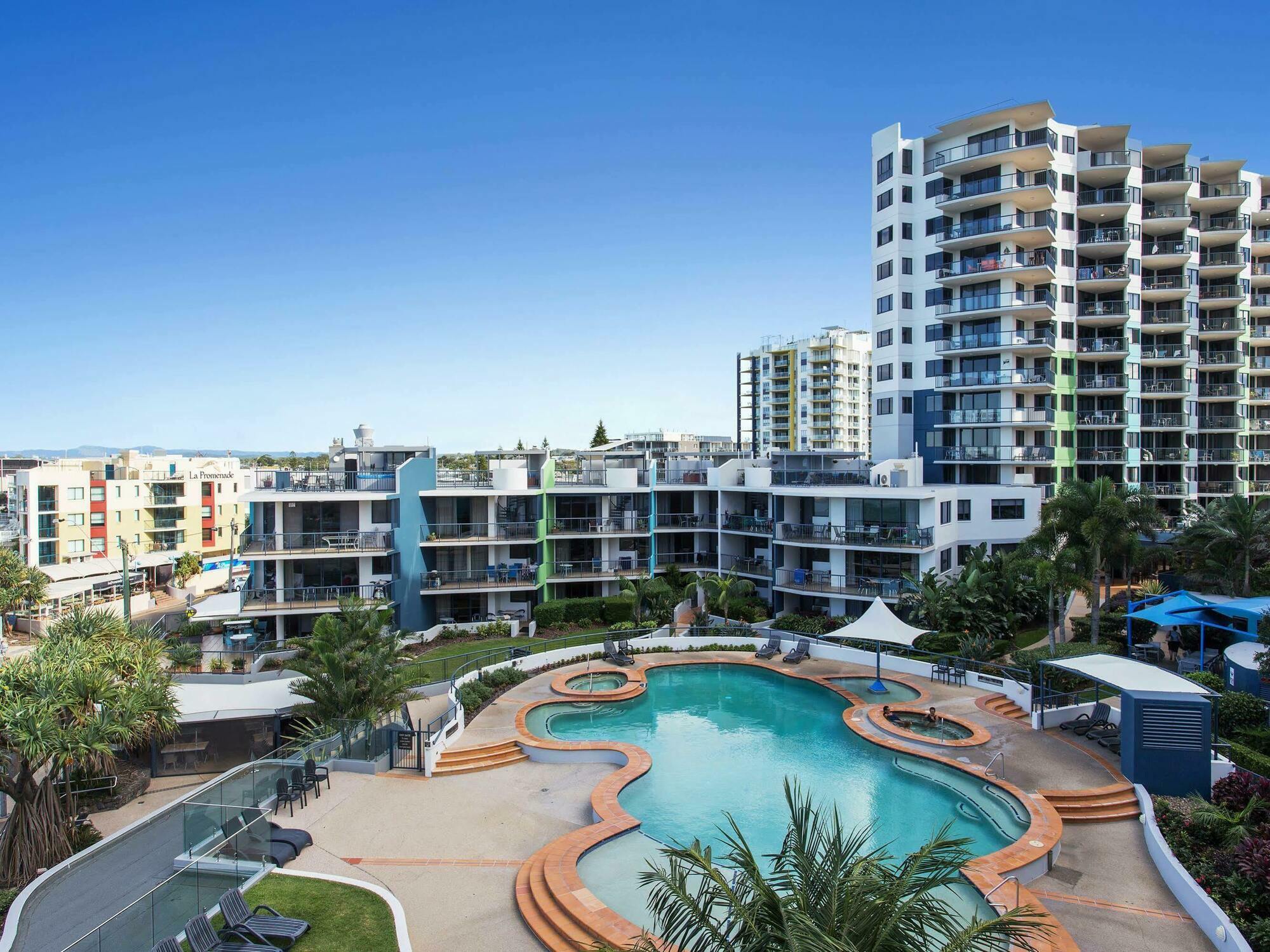 Aparthotel Breakfree Grand Pacific Caloundra Exterior foto