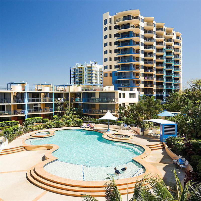 Aparthotel Breakfree Grand Pacific Caloundra Exterior foto